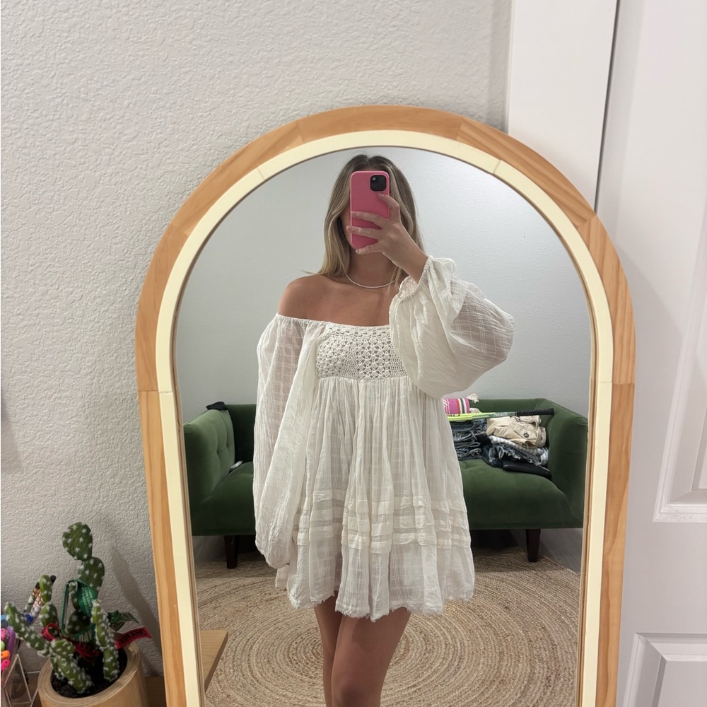 Free People White Dress